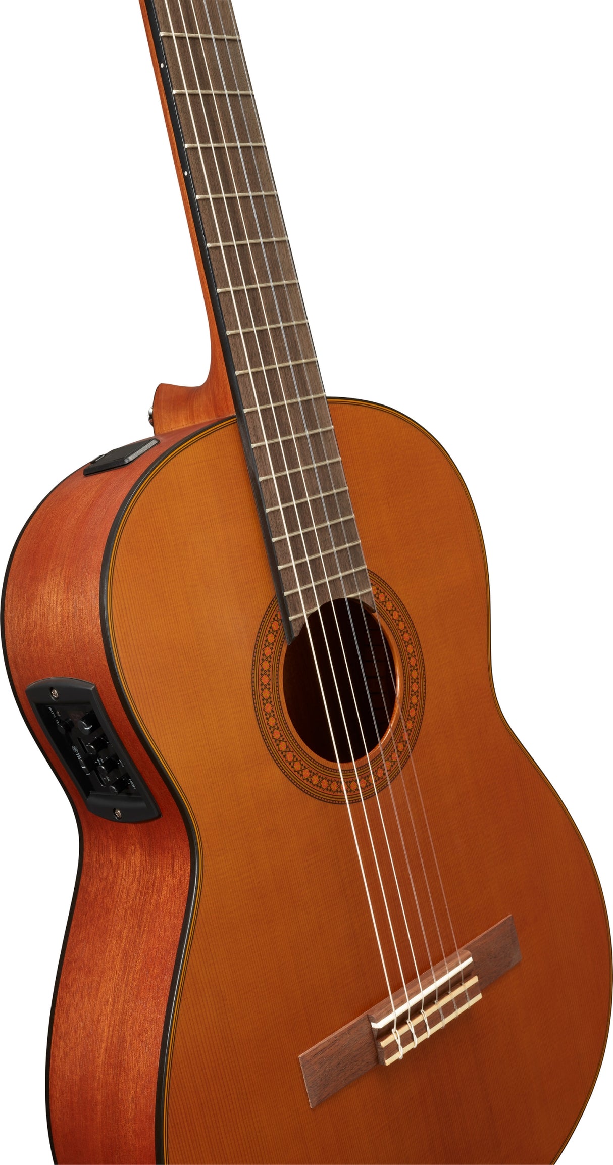 Yamaha CGX122MC klassisk spansk gitarr (Cedar Natural)