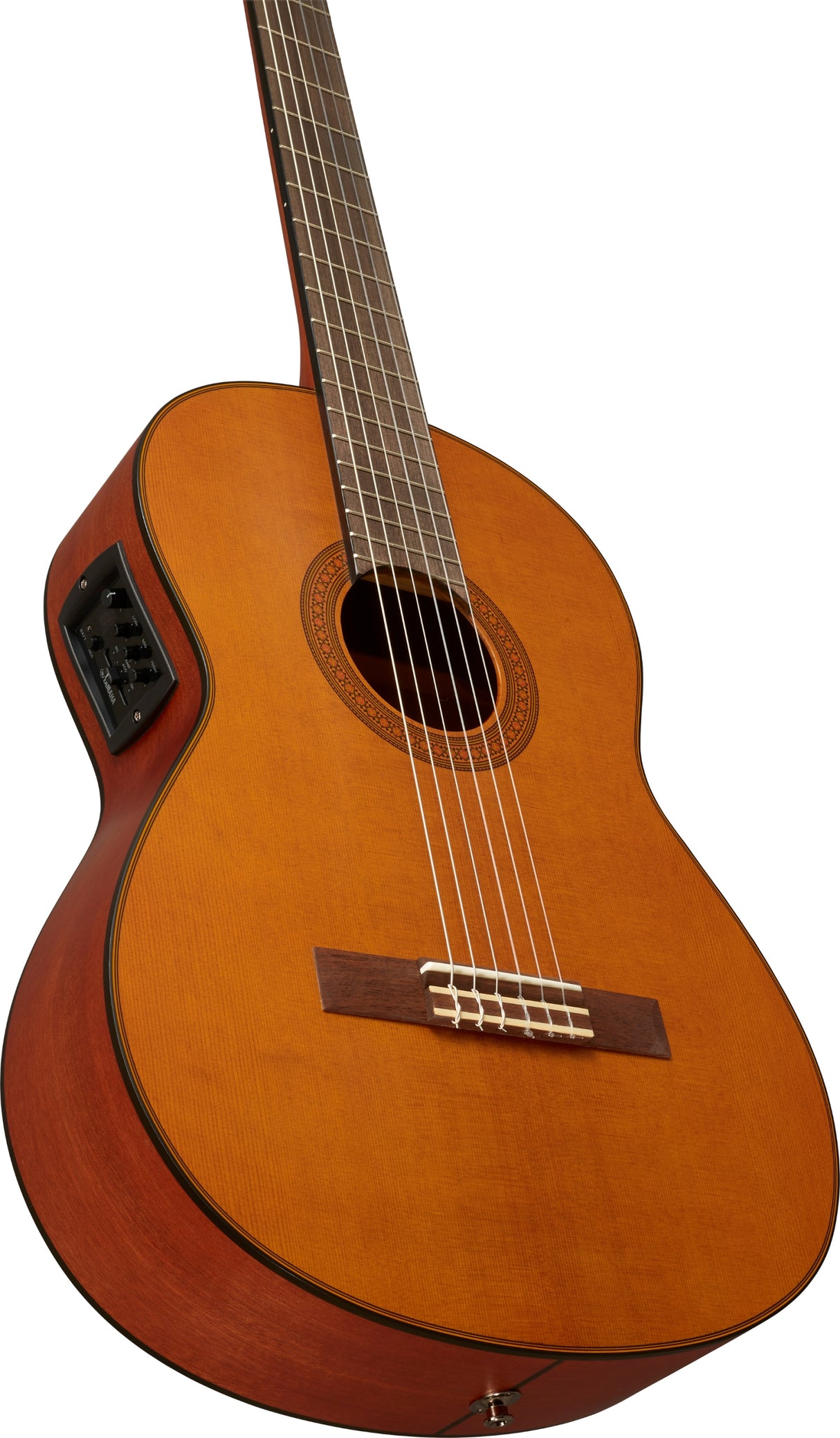 Yamaha CGX122MC klassisk spansk gitarr (Cedar Natural)