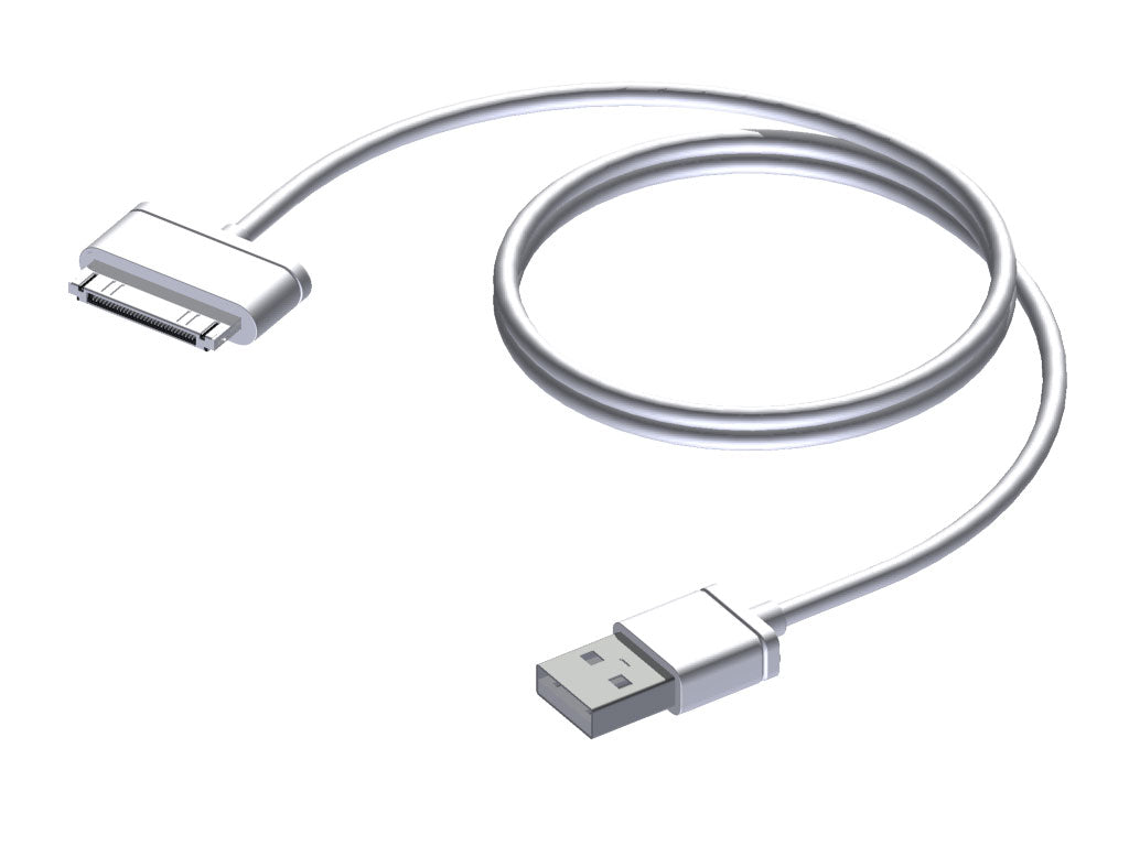 ProCab 30 pin Apple > USB kabel 1 meter