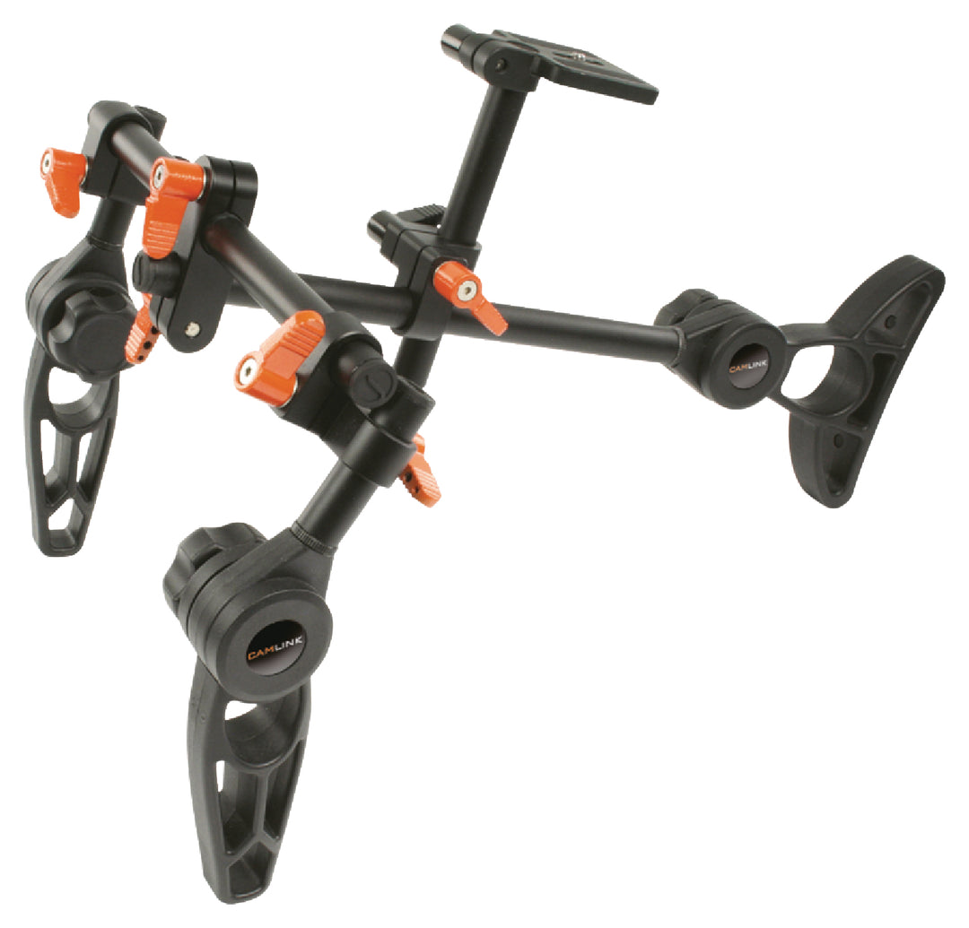 Kamera-/videostativ (svart/orange, 0,9 kg)