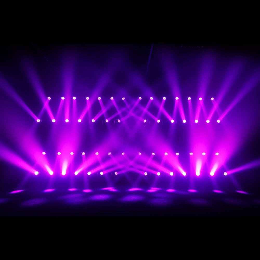 Cameo MOVO BEAM Z100 - Beam-moving head med obegränsad rotation, LED-ring och zoom