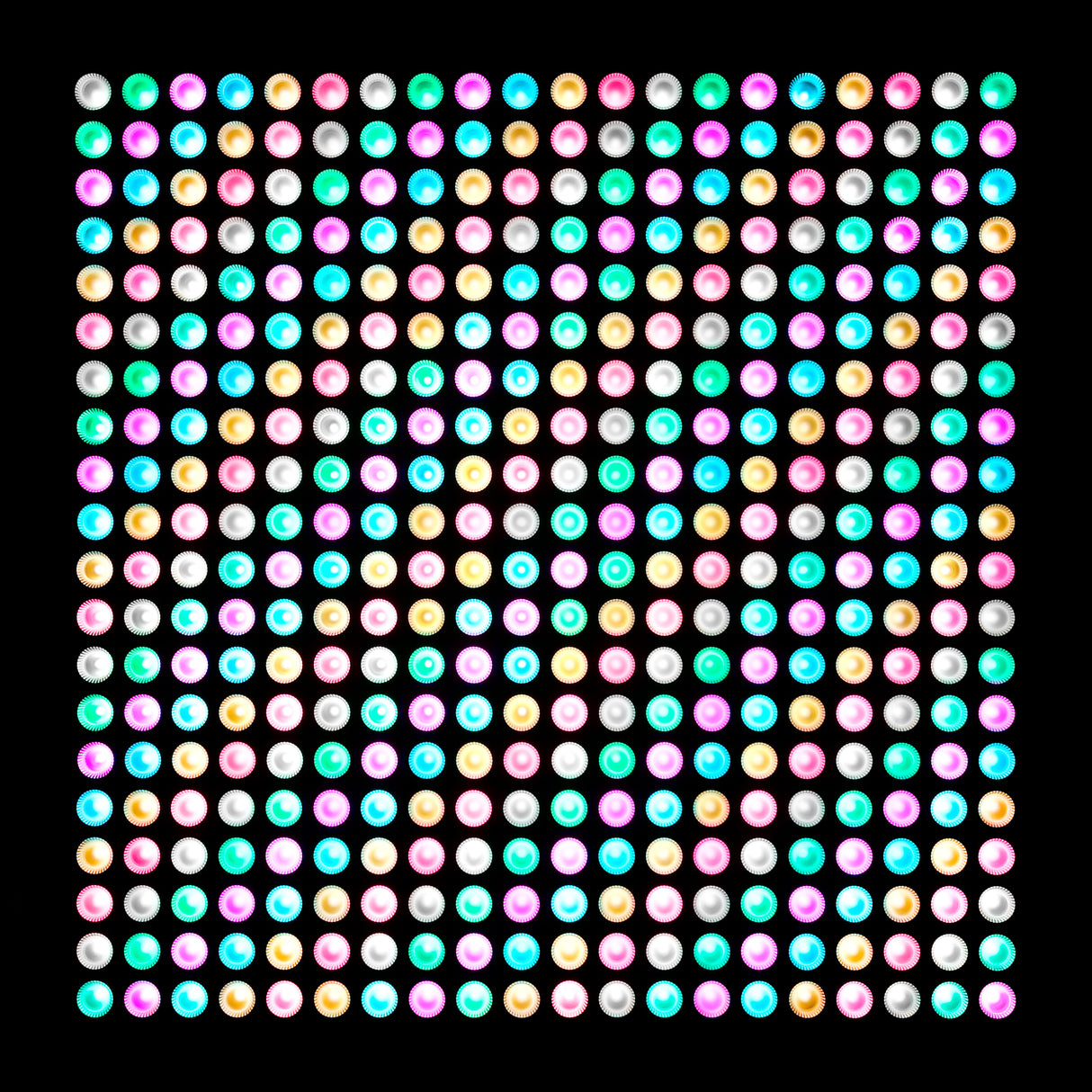 Cameo MATRIX PANEL 10 W RGB - 5 x 5 RGB LED-matrispanel med individuell pixelstyrning