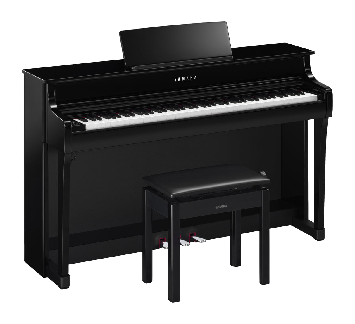 Yamaha CLP-835 El Klaver (Polished Ebony)