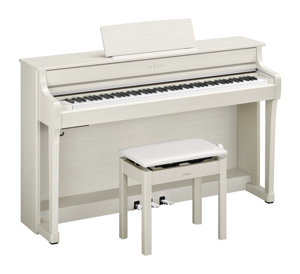 Yamaha CLP-835 El Klaver (Hvid Birk)