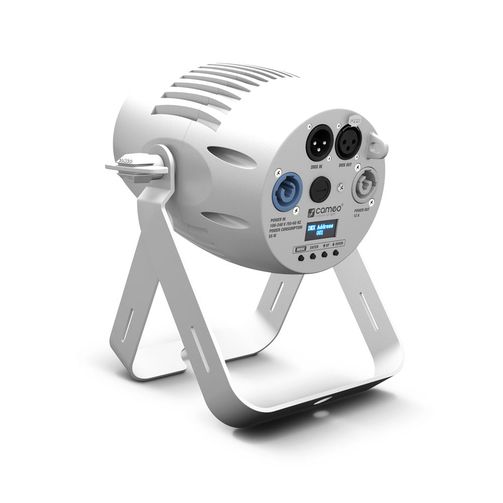 Cameo Q-SPOT 40 RGBW WH - Kompakt spotljus med 40W RGBW LED i vitt kabinett