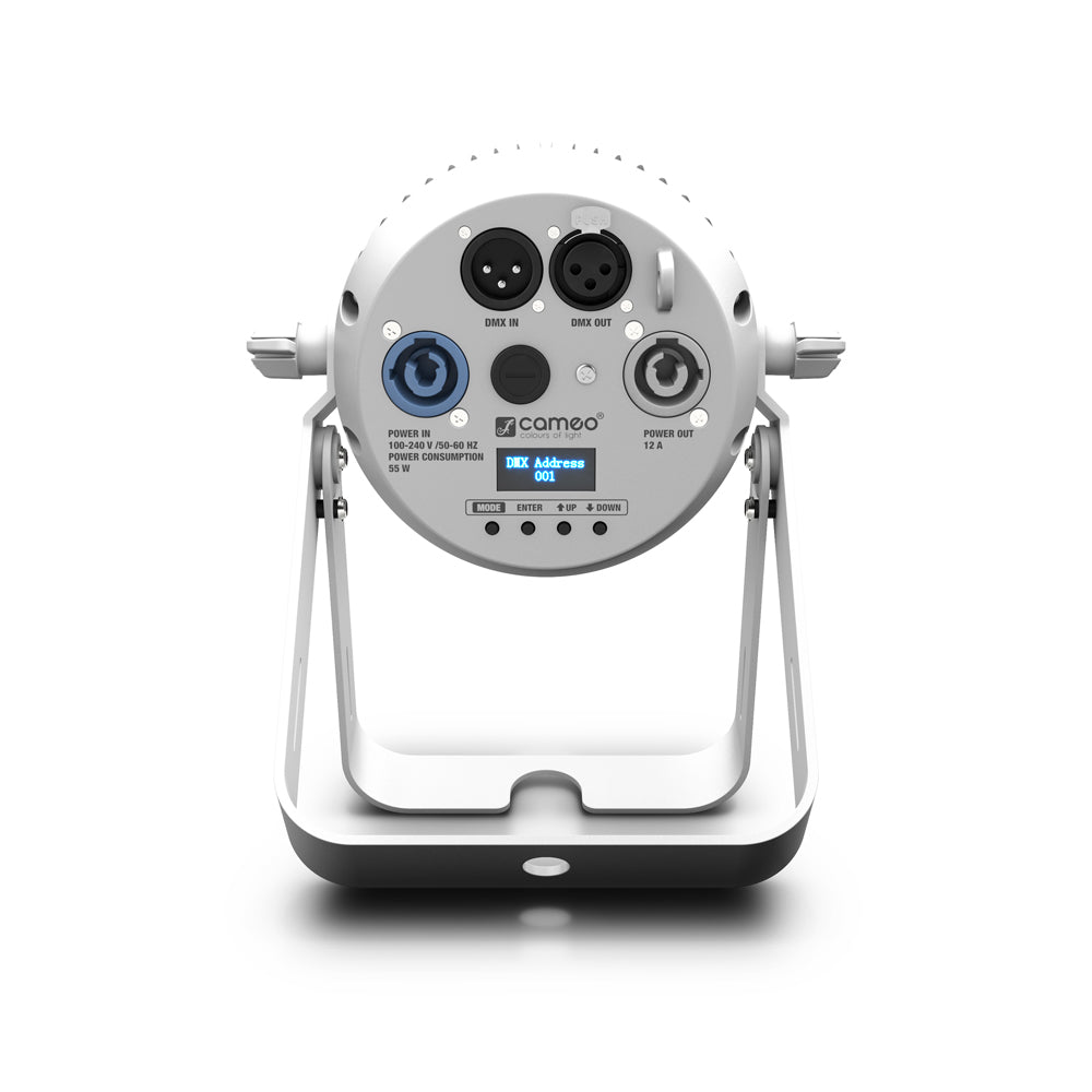 Cameo Q-SPOT 40 WW WH - Kompakt spot med 40 W WW LED i vit finish