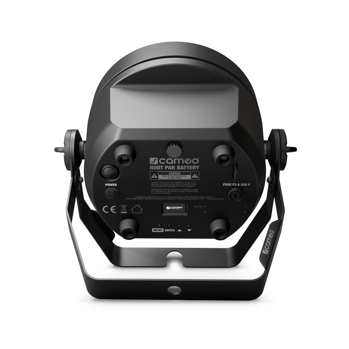 Cameo ROOT® PAR BATTERY - 5 × 4 W batteridriven RGBW LED PAR-spotlight