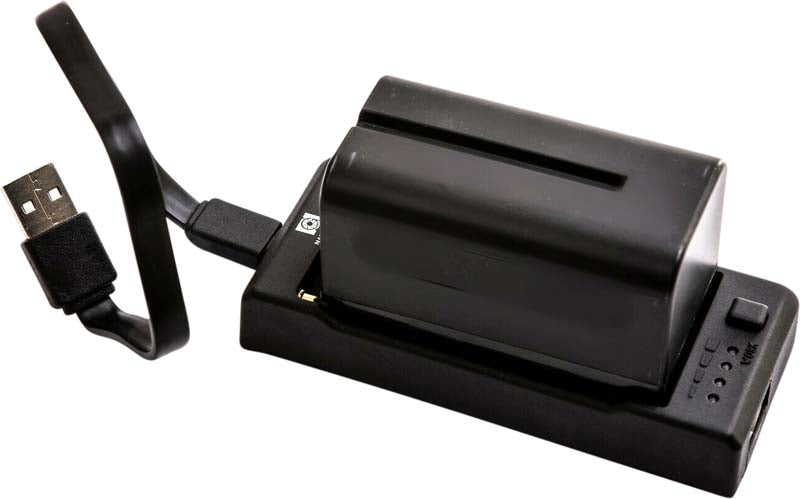 Nanlite CN-58 2-1 Laddare för batterier av NP-typ