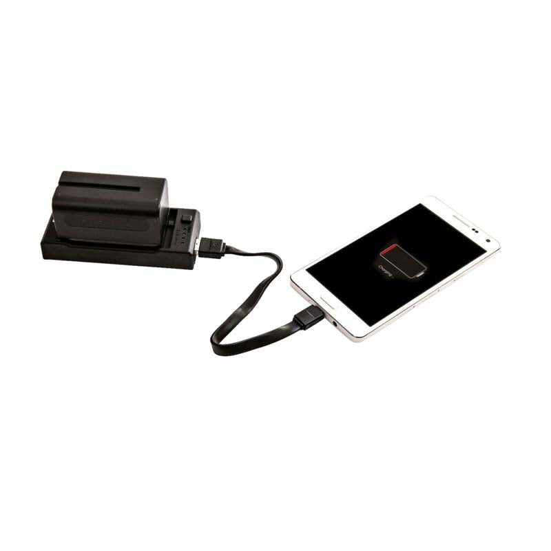 Nanlite CN-58 2-1 Laddare för batterier av NP-typ