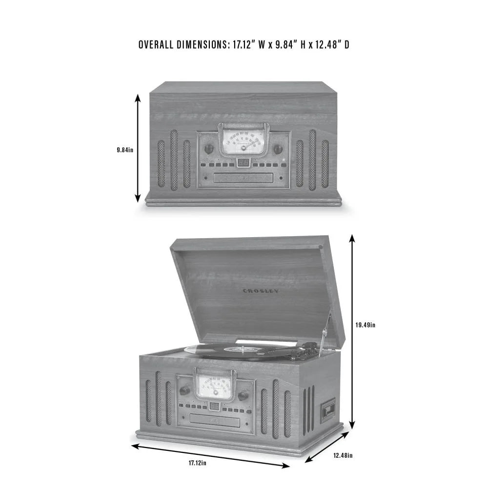 Crosley Musician 8-i-1 Musikanläggning