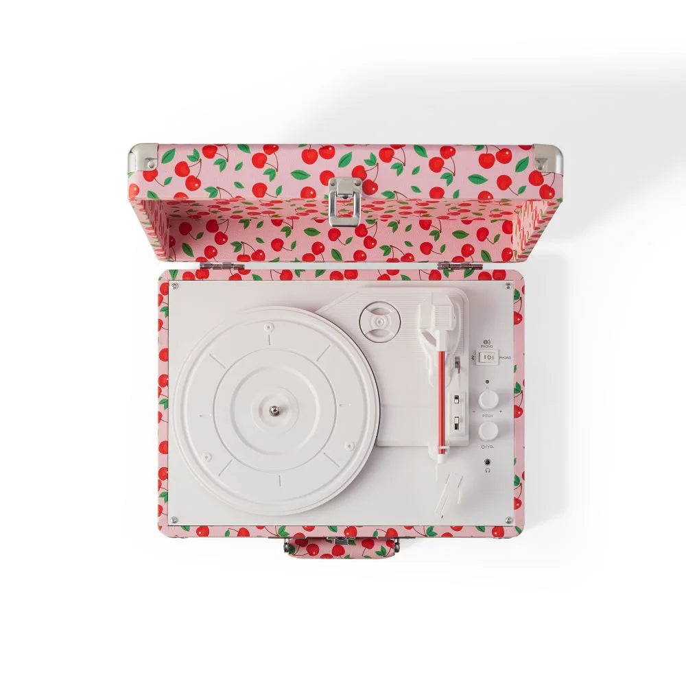 Crosley Cruiser Plus skivspelare tvåvägs Bluetooth (Cherry)