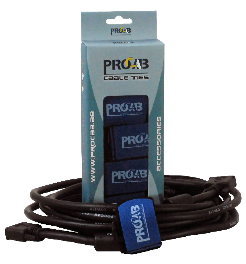 ProCab kardborrekabelbindare 50 x 550 mm 10 st