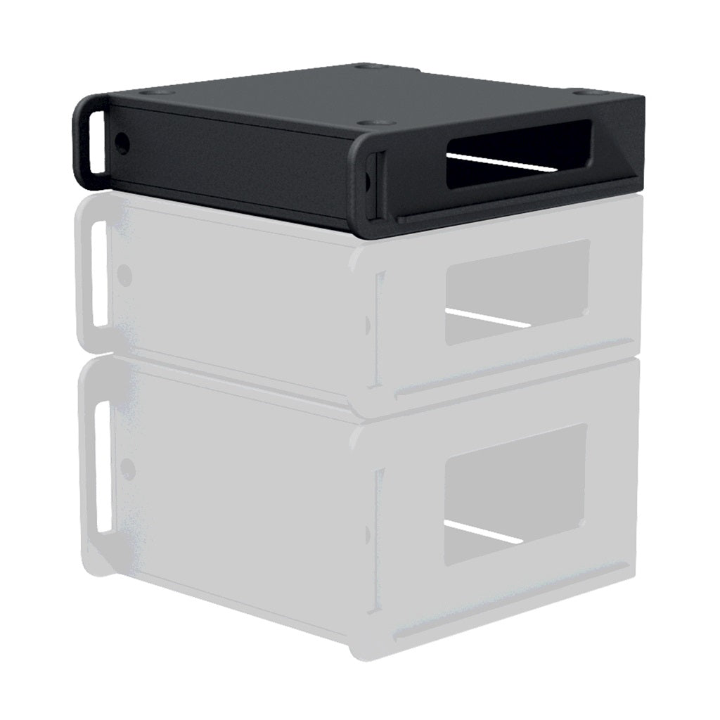Caymon flightcase 19" insats rack 2 enheter