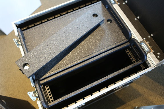 Caymon flightcase 19" insats rack 2 enheter