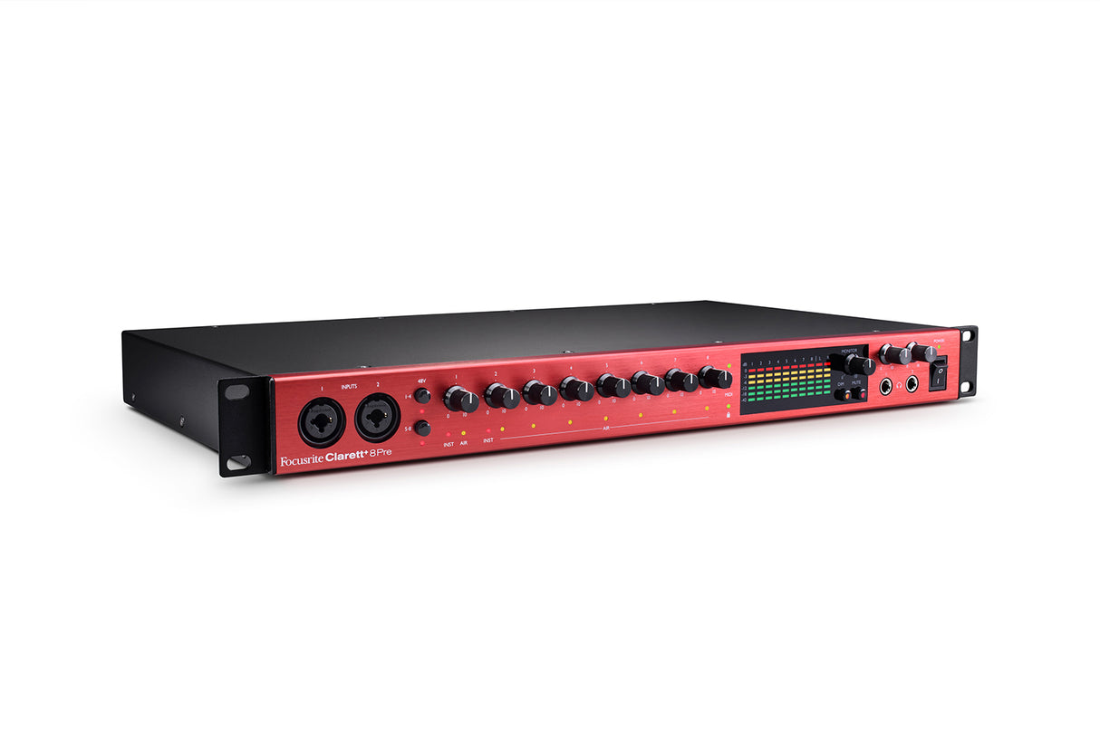 Focusrite Clarett + 8Pre USB-ljudkort