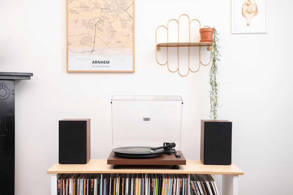 Crosley C62 Skivspelare med högtalare (valnöt)