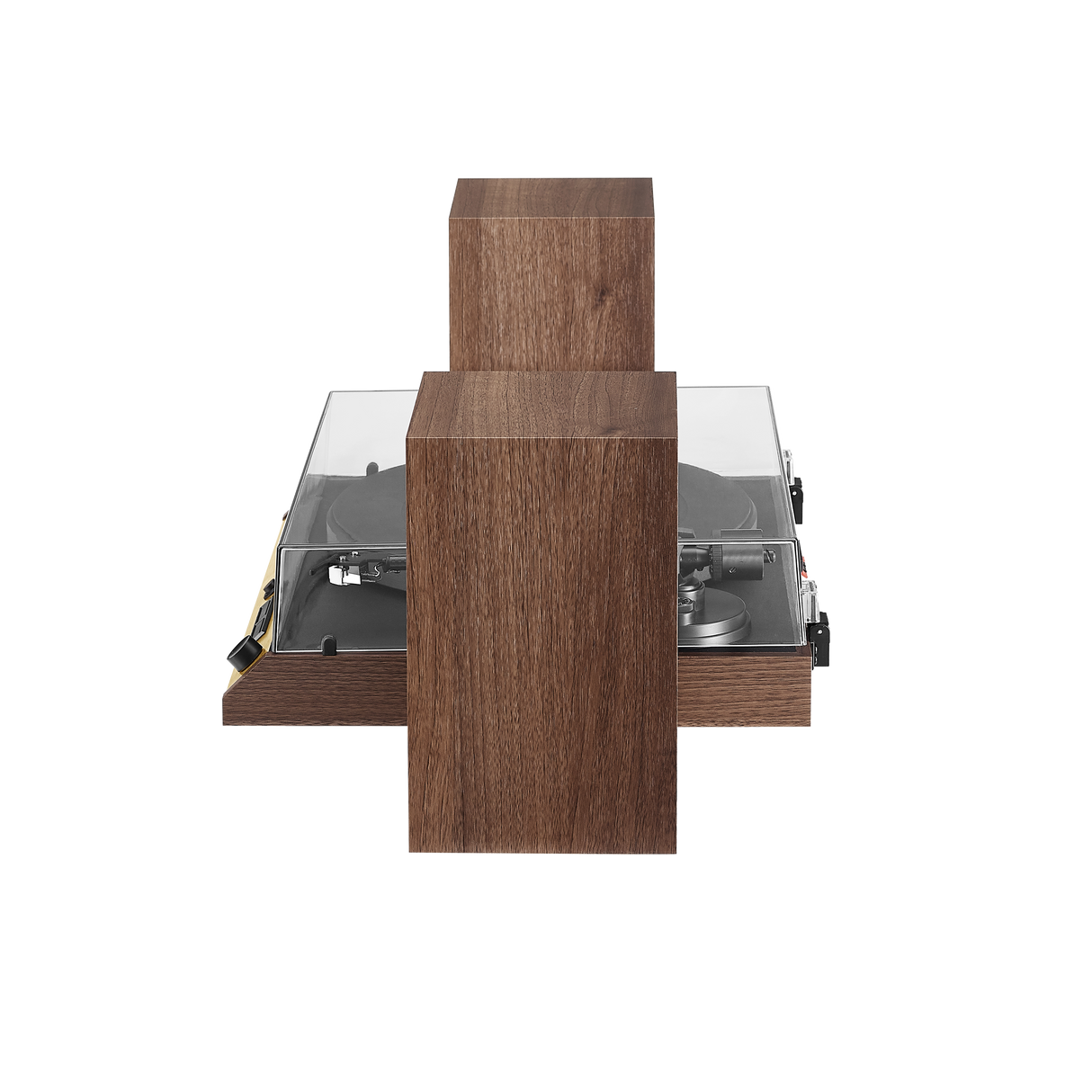 Crosley C72 skivspelare med högtalare (valnöt)