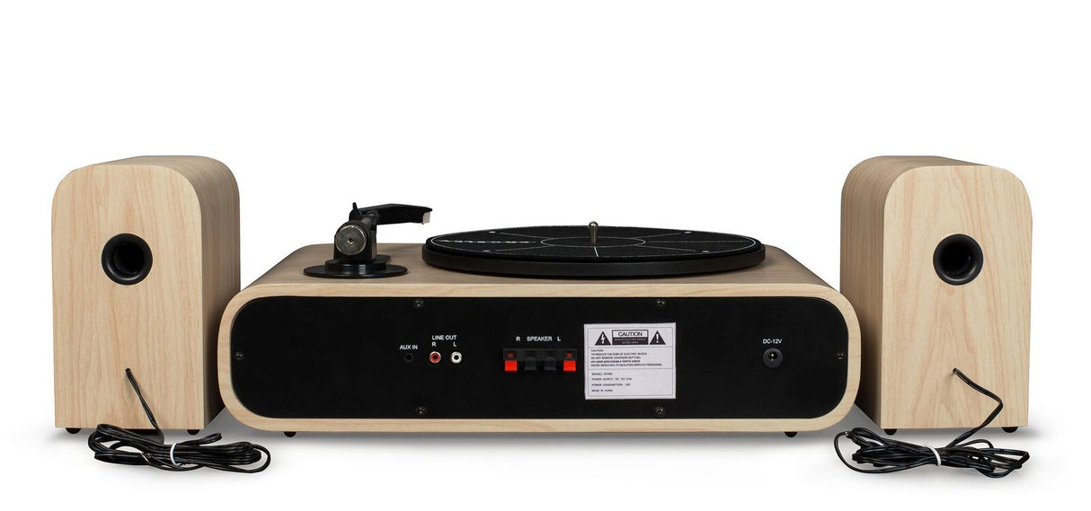 Crosley Gig skivspelare med högtalare (naturliga)