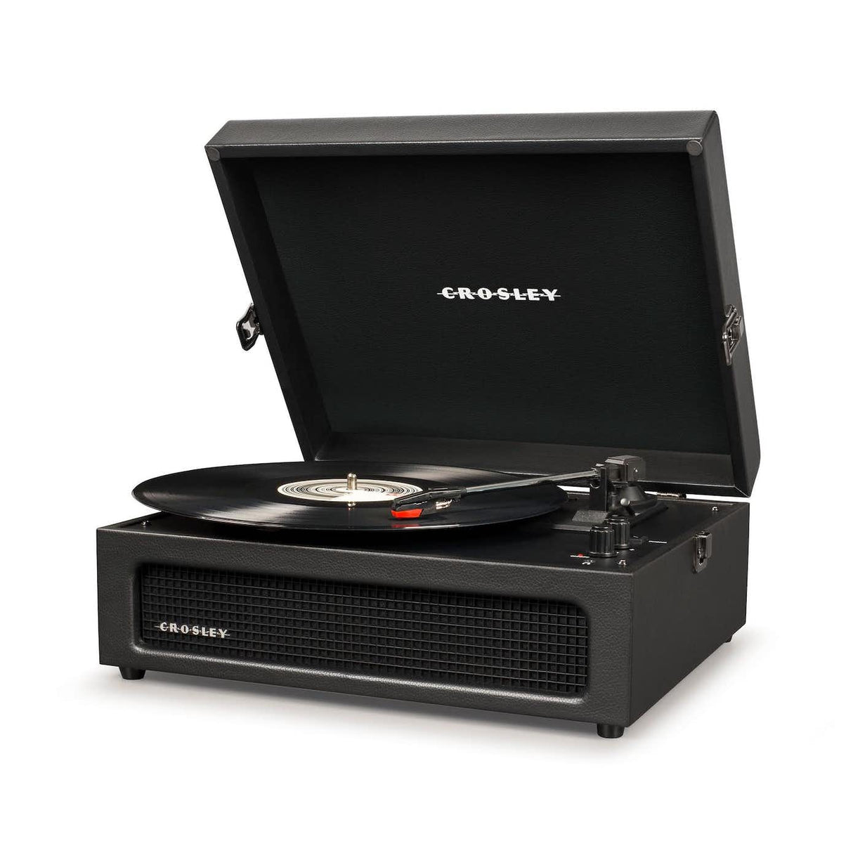 Crosley Voyager Skivspelare Tvåvägs Bluetooth (Svart)