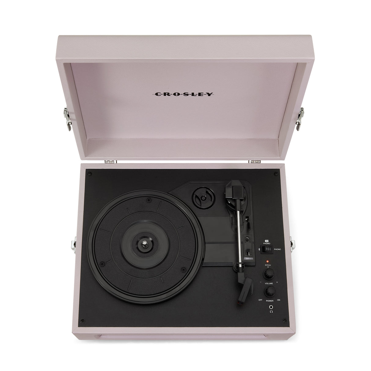 Crosley Voyager skivspelare tvåvägs Bluetooth (Amethyst)