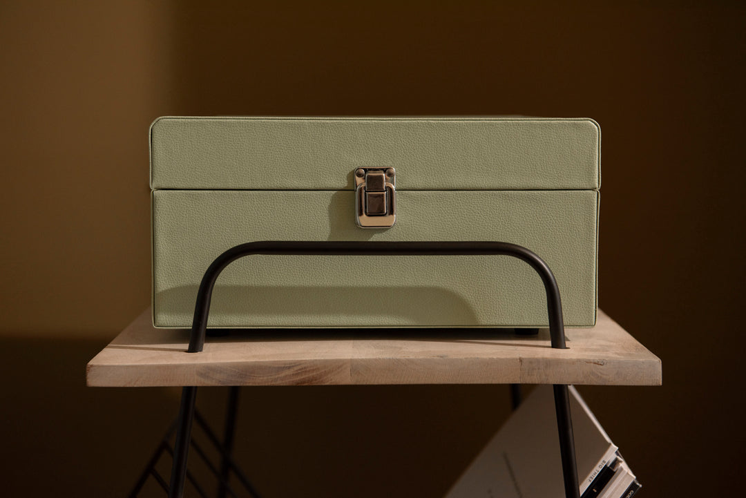 Crosley - Wiltshire Skivspelarbord (Natural)