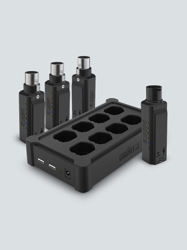 Chauvet D-Fi XLR Pack trådlöst DMX-paket
