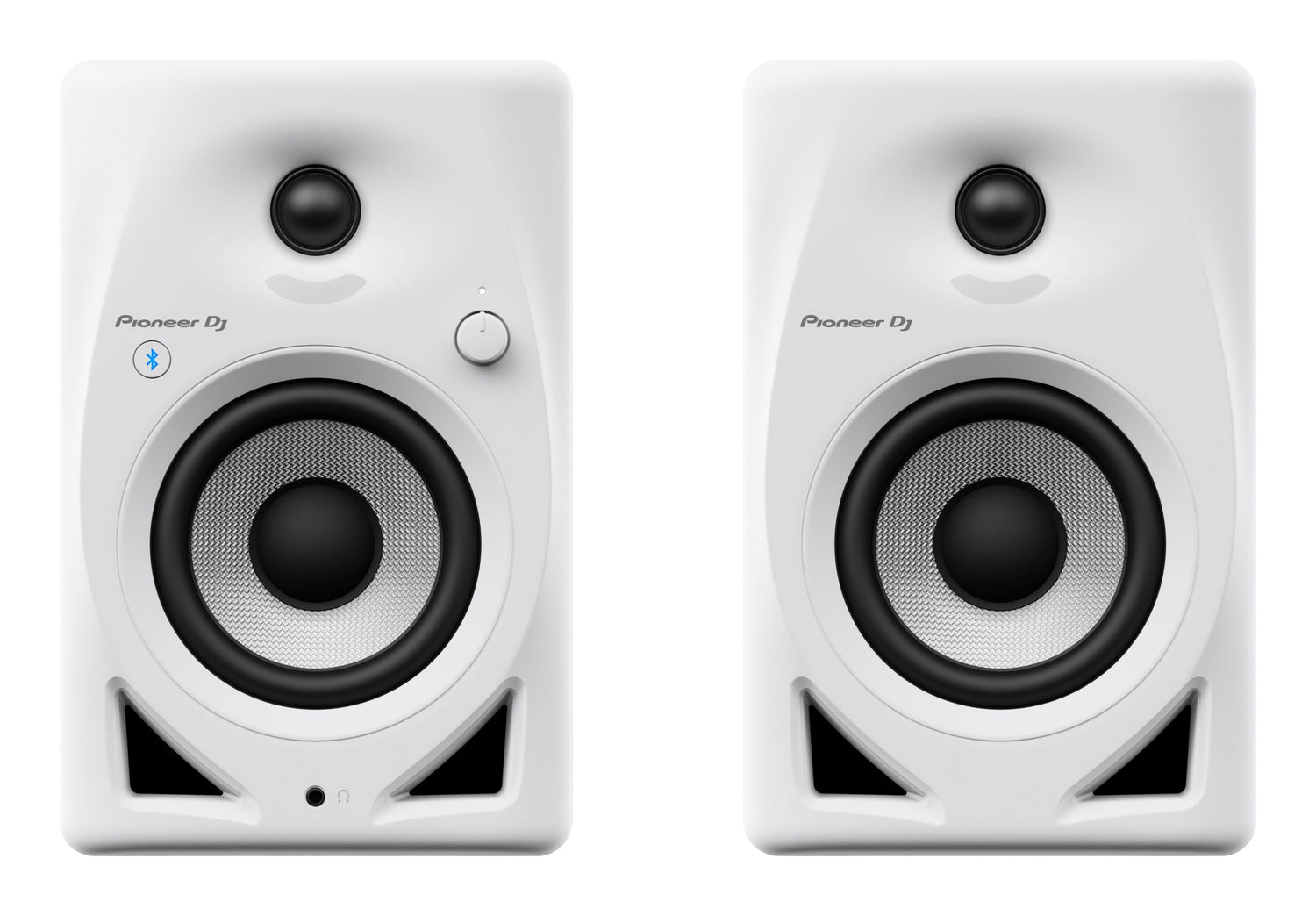 Pioneer DJ DM-40D-BT-W Studiomonitorer med Bluetooth (vit)