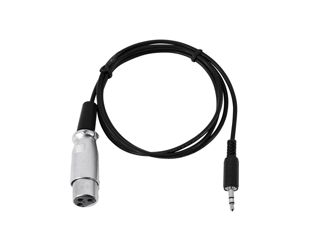 DMX adapter OUT jack 3,5 / XLR 1m