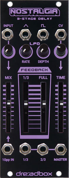 Dreadbox Nostalgia Blacklight-modul