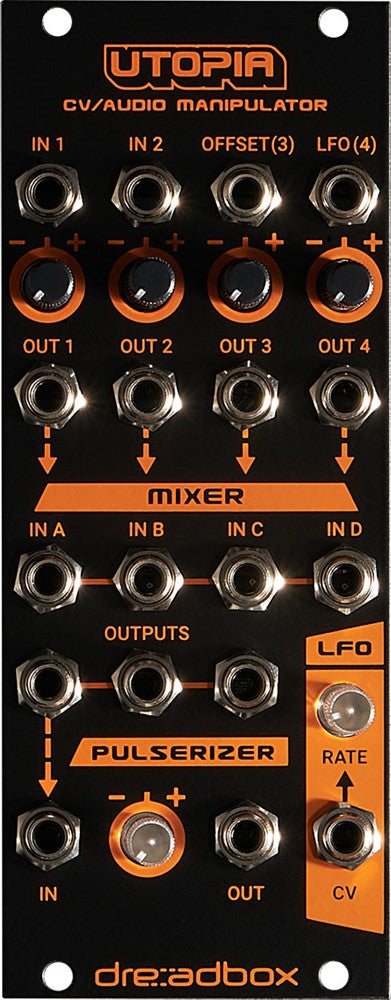 Dreadbox Utopia Blacklight-modul
