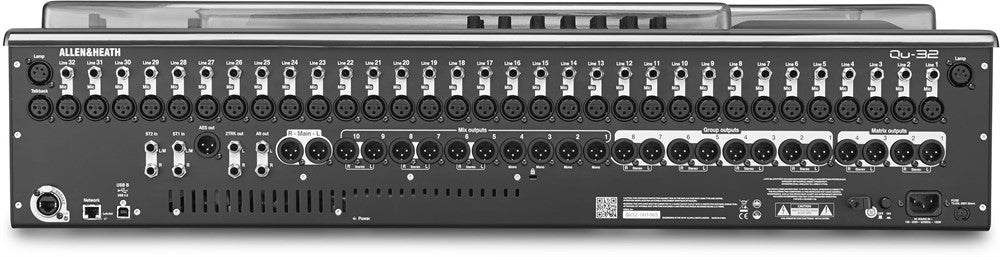 Decksaver Skyddande cover för Allen & Heath QU-32