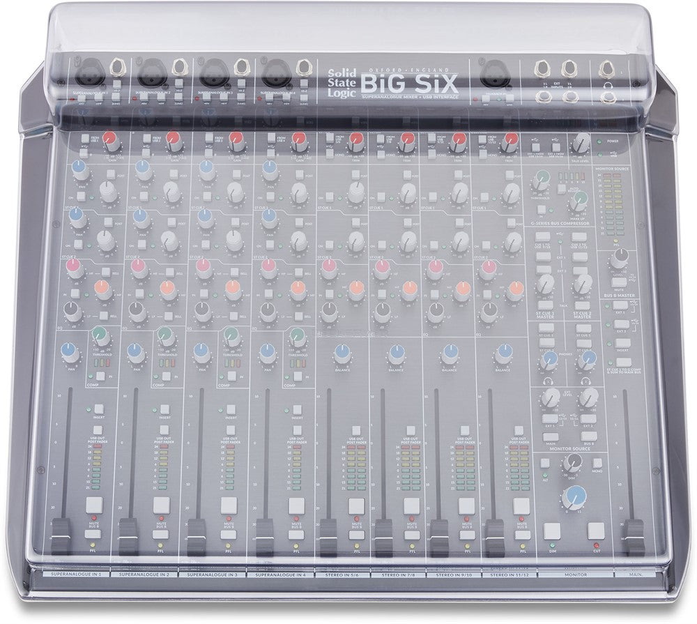 Decksaver skyddande cover för Solid State Logic Big Six