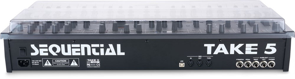 Decksaver Protection cover för Sequential Take 5 och Oberheim TEO-5 (Soft-Fit)
