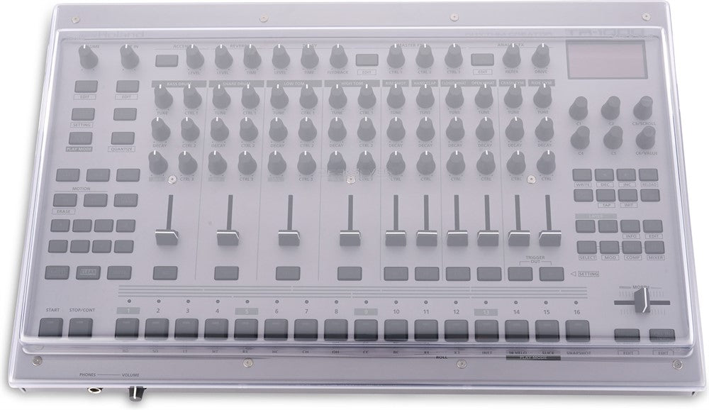 Decksaver skyddande cover för Roland TR-1000