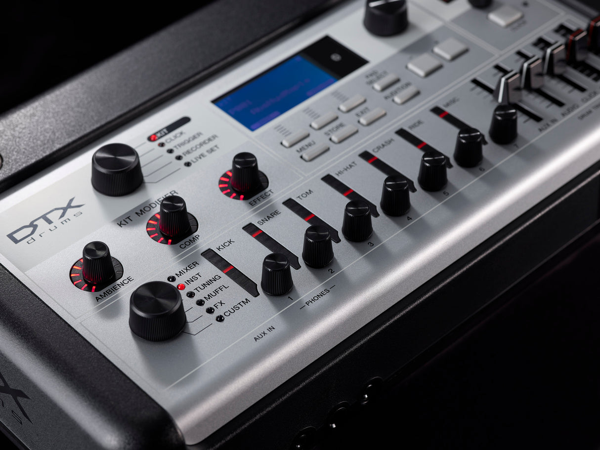 Yamaha DTX10K-M elektriskt trumset ( Black Forrest)