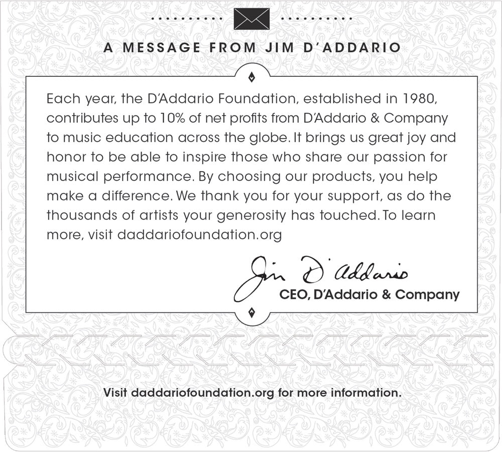 Daddario EJ45 gitarrsträngar (normal spänning, 0280-043)