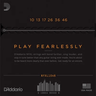 Daddario NYXL gitarrsträngar (10-46)