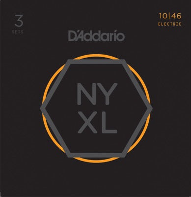 Daddario NYXL gitarrsträngar 3-pack (10-46)