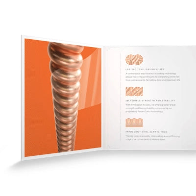 Daddario XSAPB1047 fosforbrons gitarrsträngar (extra lätta, 10-47)