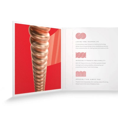 Daddario XSAPB1356 fosforbrons gitarrsträngar (medium, 13-56)