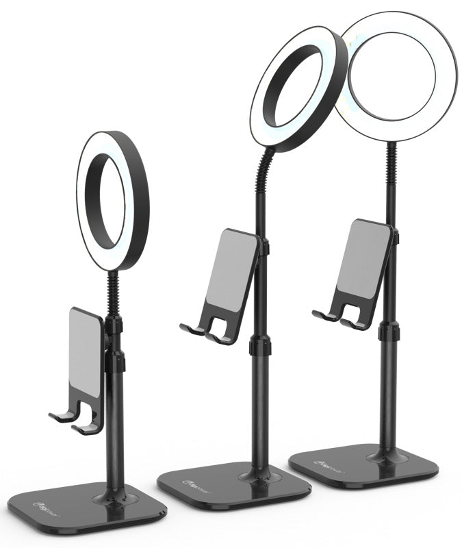 Digipower Succes Mobilhållare med 6" Ringlight