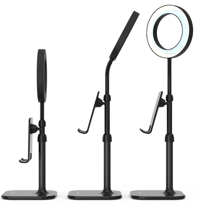 Digipower Succes Mobilhållare med 6" Ringlight