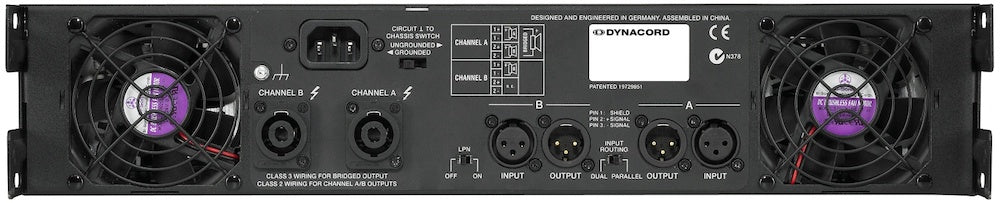 Dynacord SL 2400 effektförstärkare
