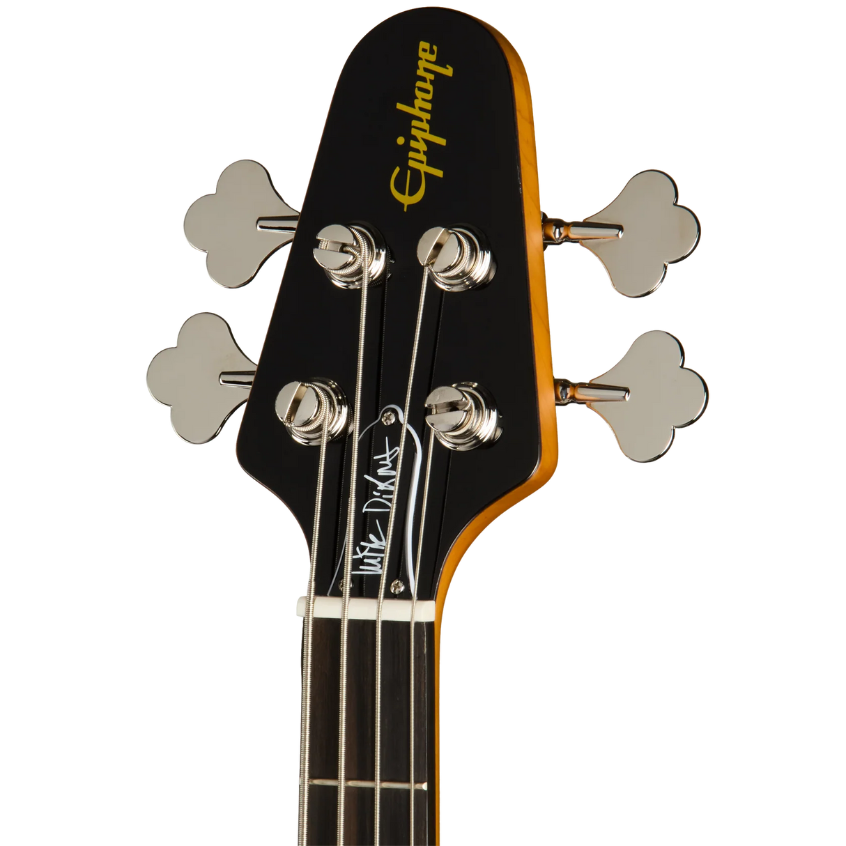 Epiphone Mike Dirnt Grabber G-3 Bas, Silverburst