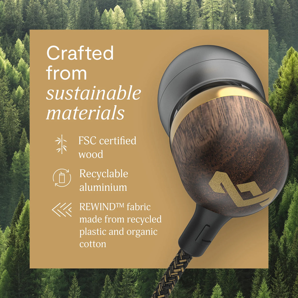 MARLEY REDEMPTION ANC Trådløse Hovedtelefoner (Sort)