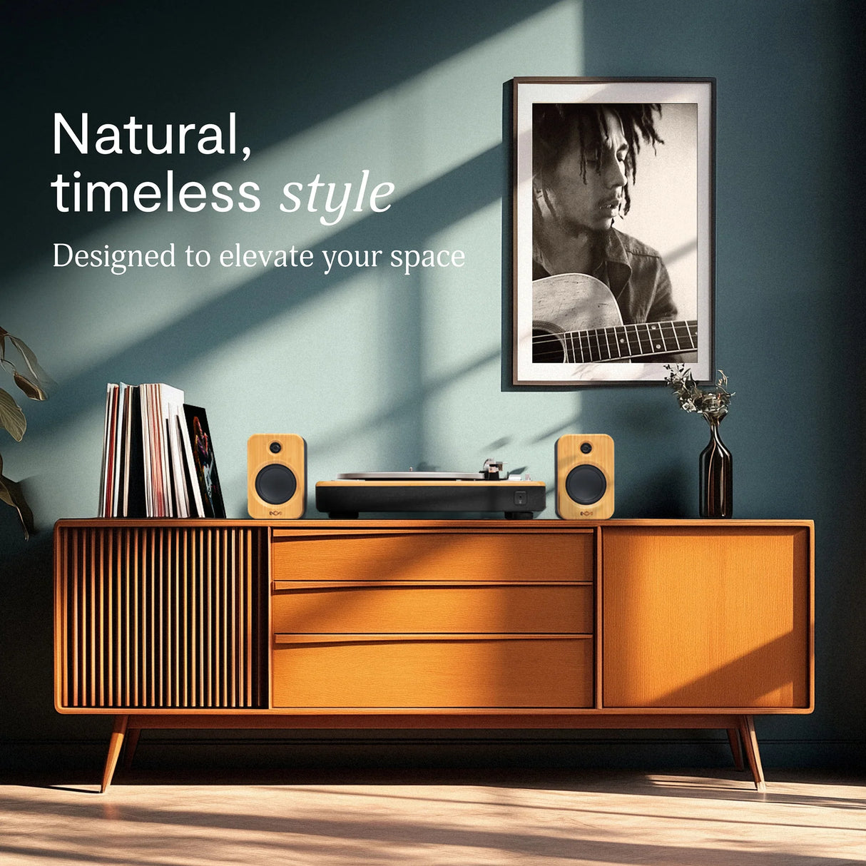 House of Marley Stir It Up Wireless 2 Skivspelare