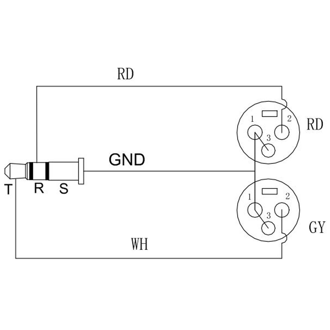 Enova Nxt 3-polig XLR-mikrofonkabel 6 meter