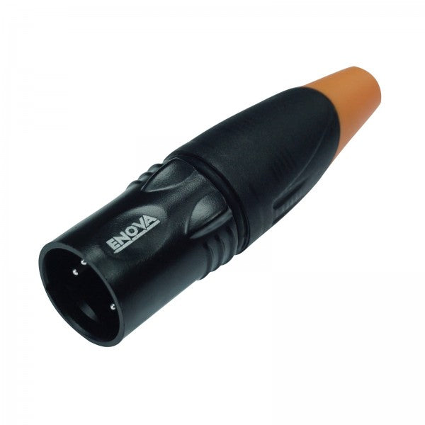 Enova 5 pol han XLR kabelkontakt, svart IP67 Outdoor