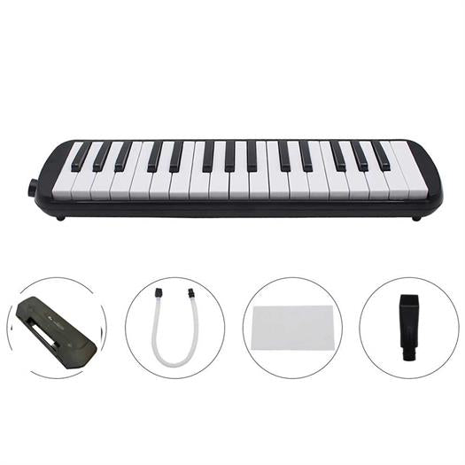 Melodica 32 tangenter i svart. Bee BM32K