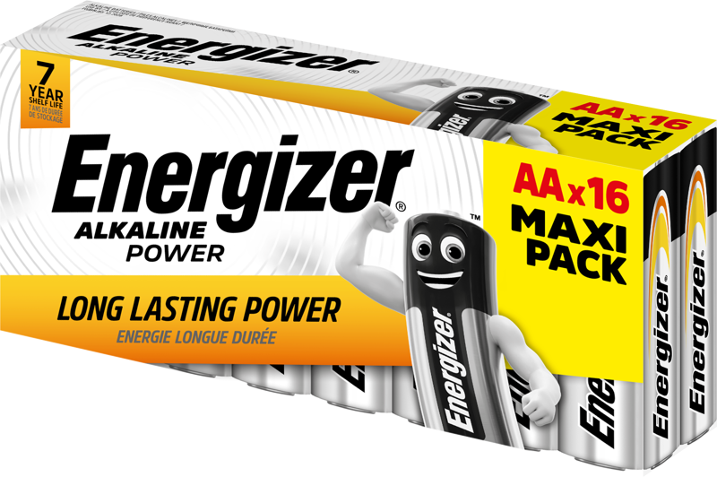 Energizer Power AA-batterier (16 st)